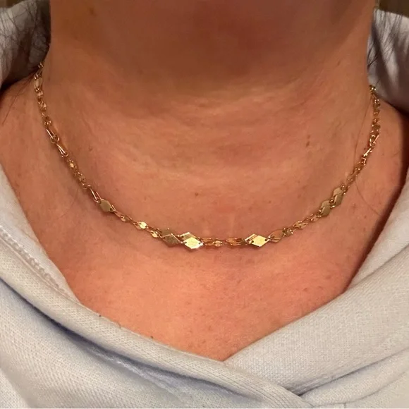 Lana 14k Gold Double Strand Necklace - Picture 2 of 9